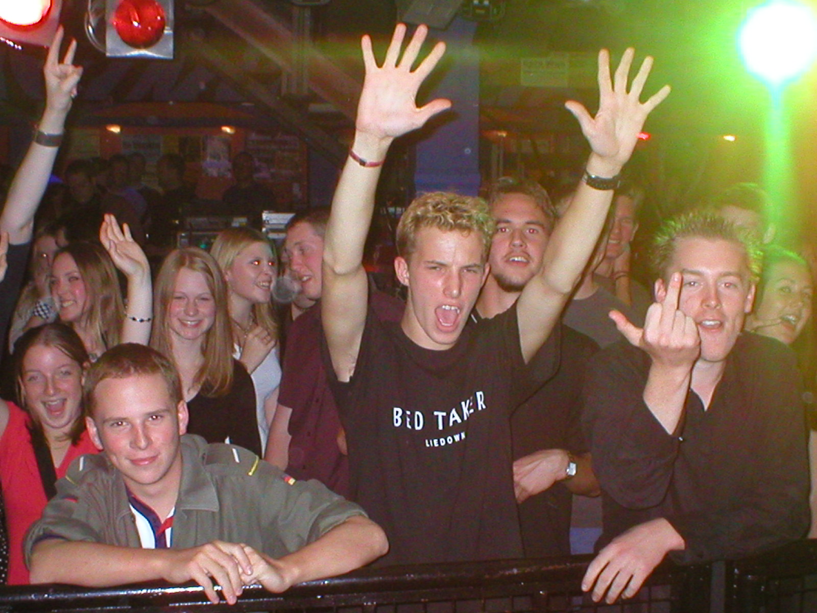 and the crowd go wild